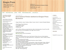 Tablet Screenshot of dragonpress.com